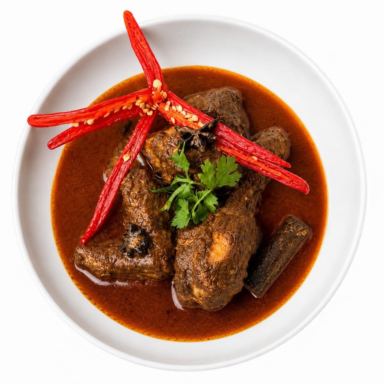 Rempah Selising Kerutuk Ayam dan Daging 500gm